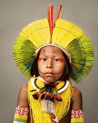 Kayapo Tribe Boy